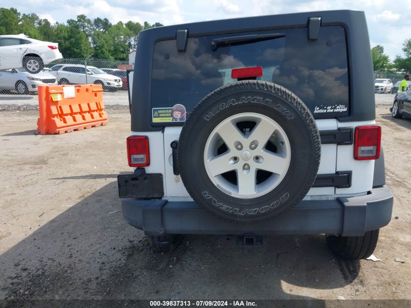 2018 Jeep Wrangler Jk Unlimited Sport S 4X4 VIN: 1C4BJWDG8JL860308 Lot: 39837313