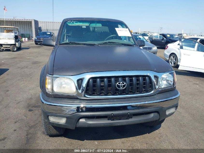 2001 Toyota Tacoma Xtracab VIN: 5TEWM72N71Z720624 Lot: 39837317