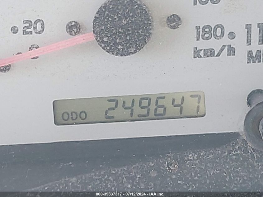 2001 Toyota Tacoma Xtracab VIN: 5TEWM72N71Z720624 Lot: 39837317