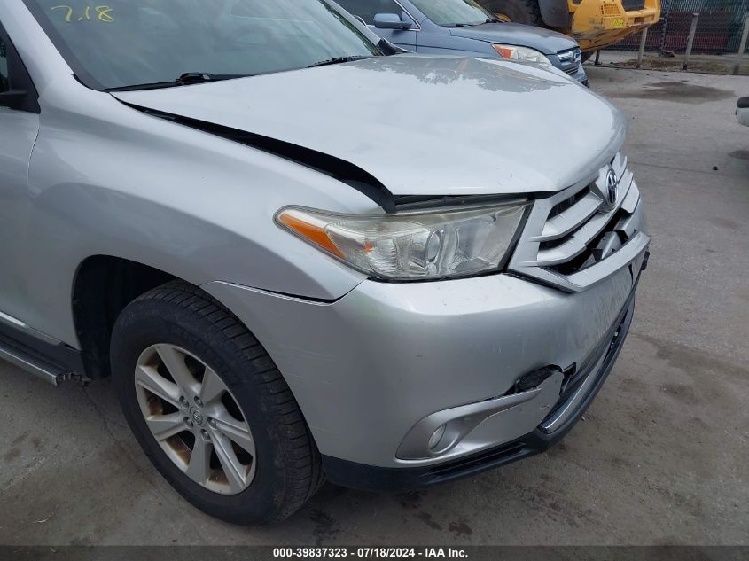 2011 Toyota Highlander Base V6 VIN: 5TDBK3EH5BS092984 Lot: 39837323