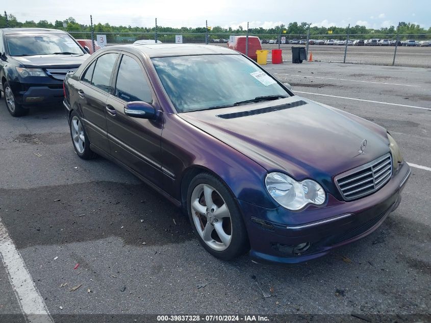 WDBRF40J45F686777 2005 Mercedes-Benz C 230 Kompressor Sport