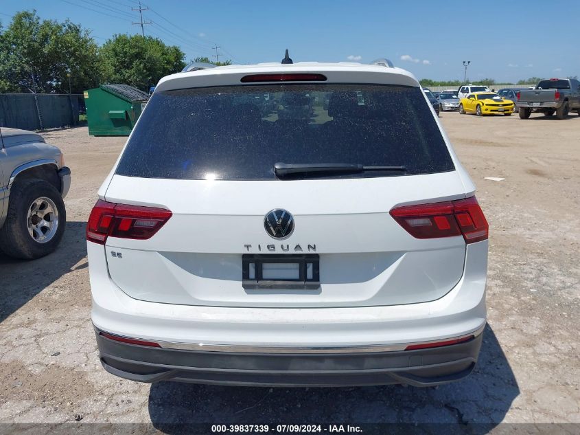 2022 VOLKSWAGEN TIGUAN 2.0T SE - 3VV3B7AX9NM151436