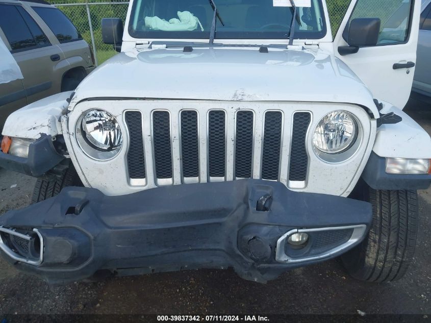 2019 Jeep Wrangler Unlimited Sahara 4X4 VIN: 1C4HJXEG2KW555837 Lot: 39837342