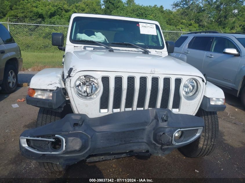 2019 Jeep Wrangler Unlimited Sahara 4X4 VIN: 1C4HJXEG2KW555837 Lot: 39837342