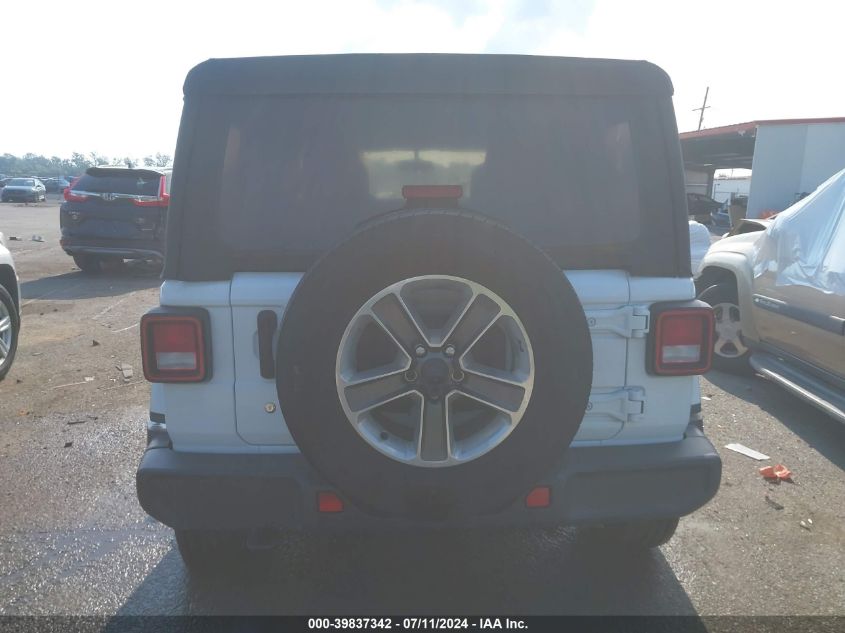 2019 Jeep Wrangler Unlimited Sahara 4X4 VIN: 1C4HJXEG2KW555837 Lot: 39837342