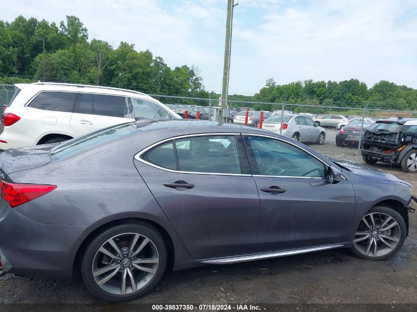 2020 Acura Tlx Tech Package VIN: 19UUB3F42LA003411 Lot: 39837350