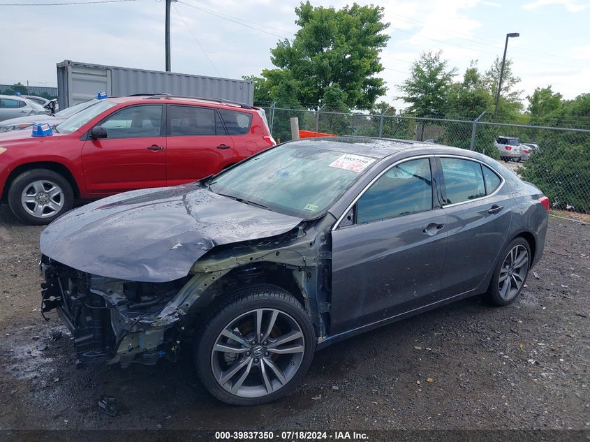 2020 Acura Tlx Tech Package VIN: 19UUB3F42LA003411 Lot: 39837350