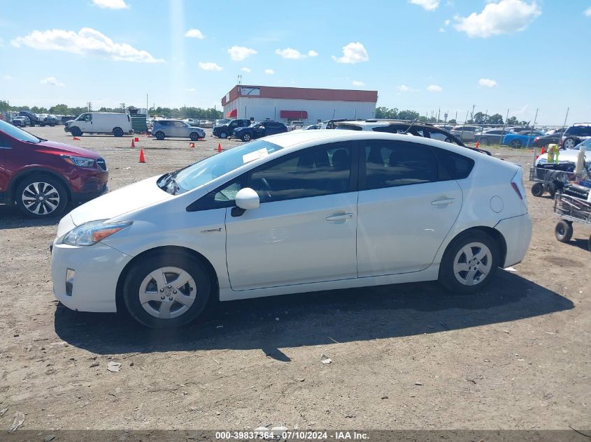 2011 Toyota Prius Three VIN: JTDKN3DU2B0312042 Lot: 39837364