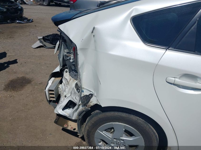 2011 Toyota Prius Three VIN: JTDKN3DU2B0312042 Lot: 39837364