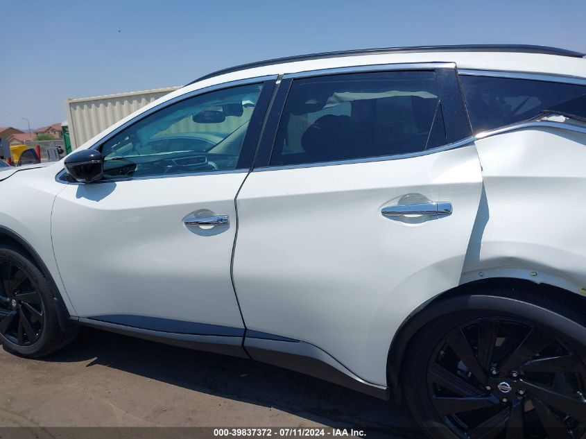 2018 Nissan Murano Sl VIN: 5N1AZ2MH1JN119309 Lot: 39837372