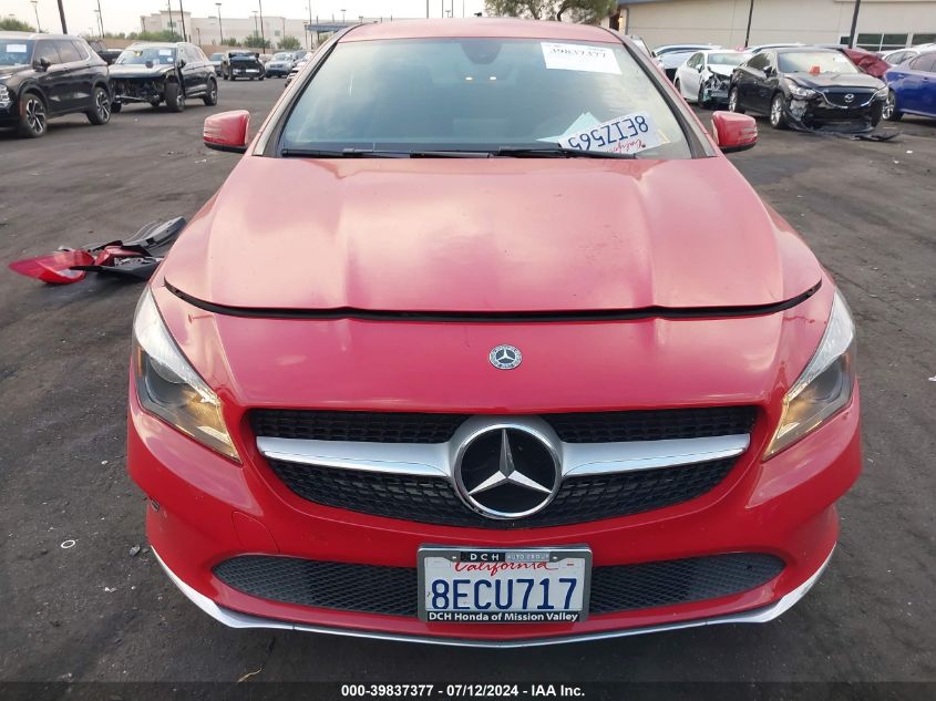 2018 Mercedes-Benz Cla 250 VIN: WDDSJ4EB3JN659028 Lot: 39837377