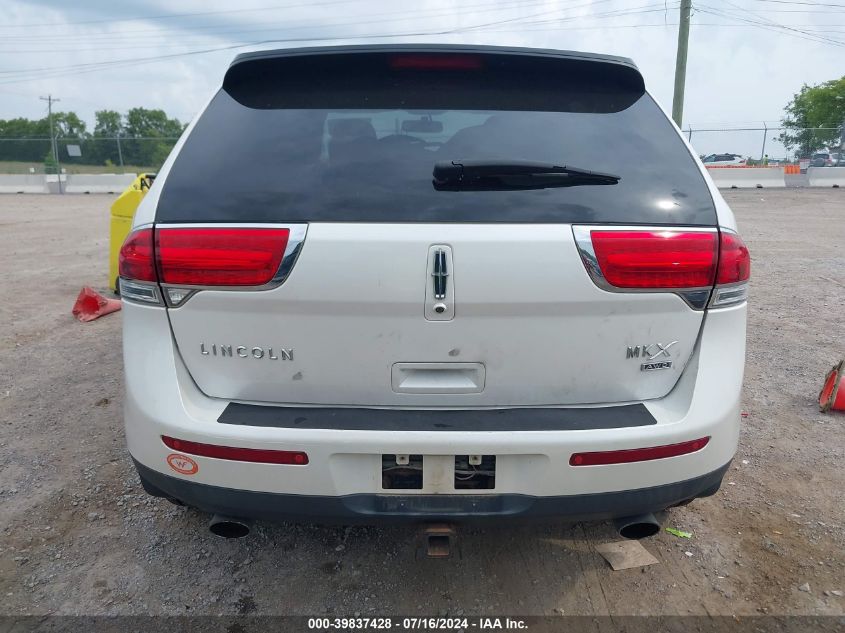 2012 Lincoln Mkx VIN: 2LMDJ8JK6CBL07303 Lot: 39837428