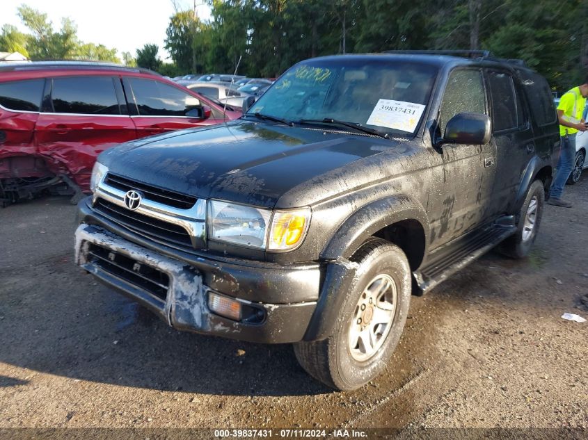 2002 Toyota 4Runner Sr5 VIN: JT3HN86RX29060590 Lot: 39837431