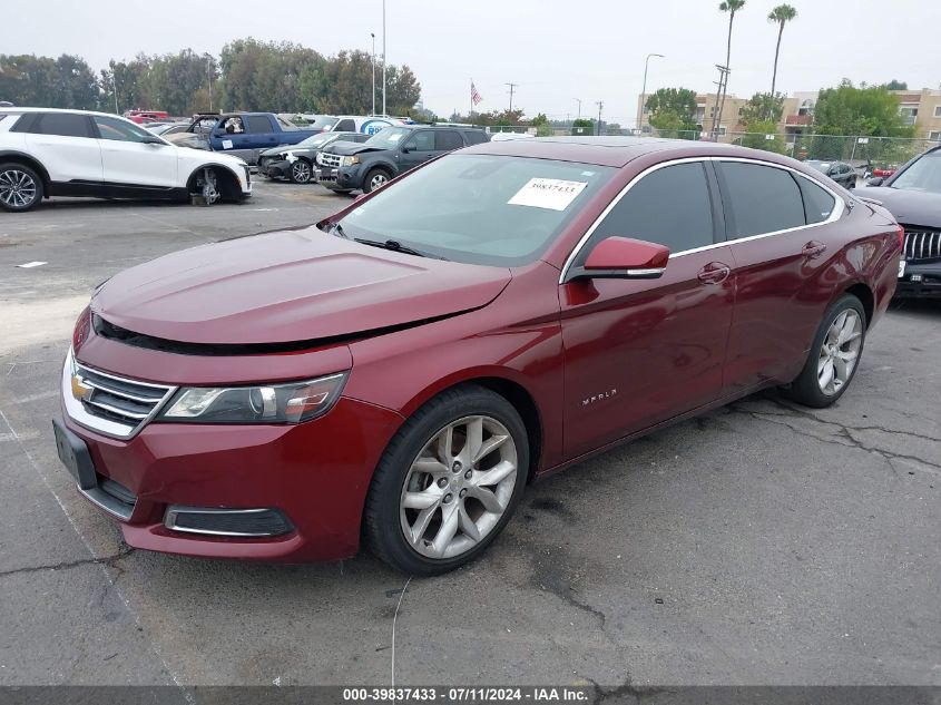 2017 Chevrolet Impala 1Lt VIN: 2G1105S35H9136854 Lot: 39837433