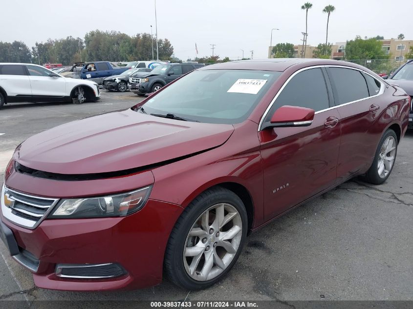 2017 Chevrolet Impala 1Lt VIN: 2G1105S35H9136854 Lot: 39837433