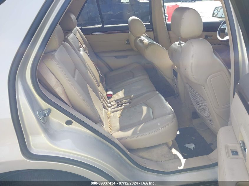 2008 Cadillac Srx V6 VIN: 1GYEE637080124794 Lot: 39837434