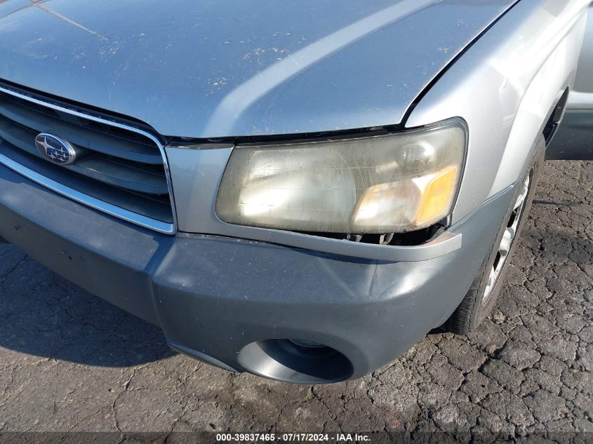 2005 Subaru Forester 2.5X VIN: JF1SG63645H708175 Lot: 39837465