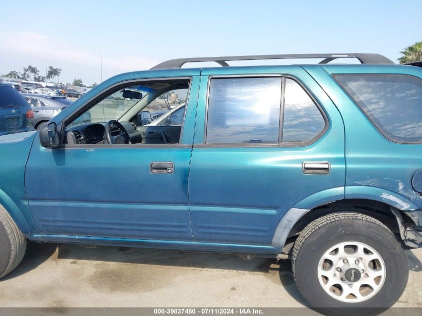 1998 Isuzu Rodeo Ls/S VIN: 4S2CK58W4W4358611 Lot: 39837480