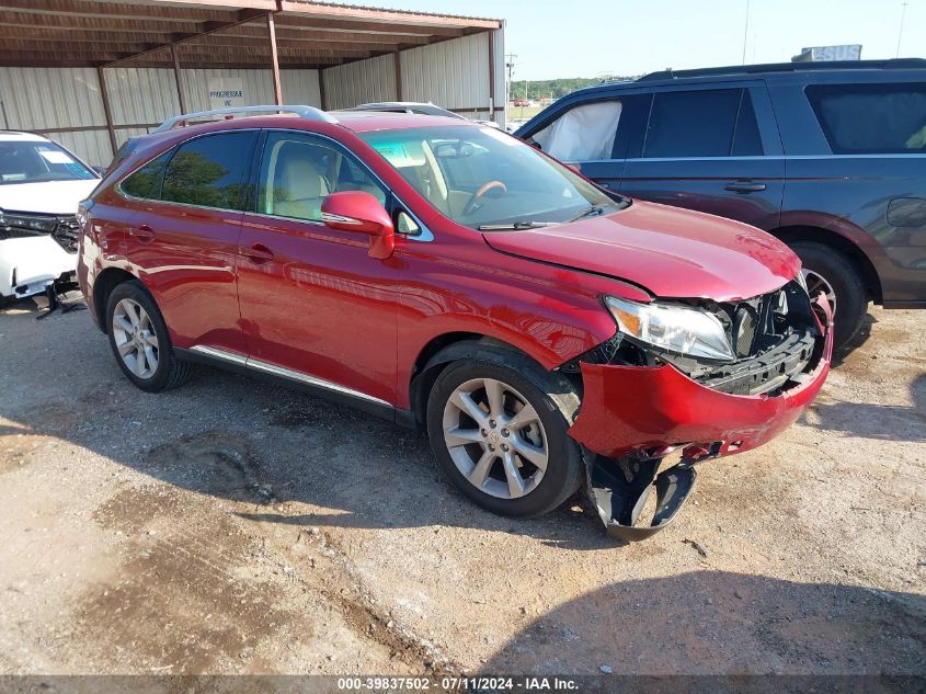 2012 Lexus Rx 350 VIN: 2T2ZK1BA1CC086535 Lot: 39837502