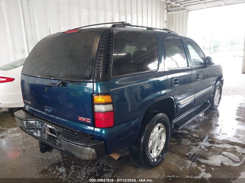 2004 GMC Yukon Slt VIN: 1GKEK13Z04J296528 Lot: 39837516