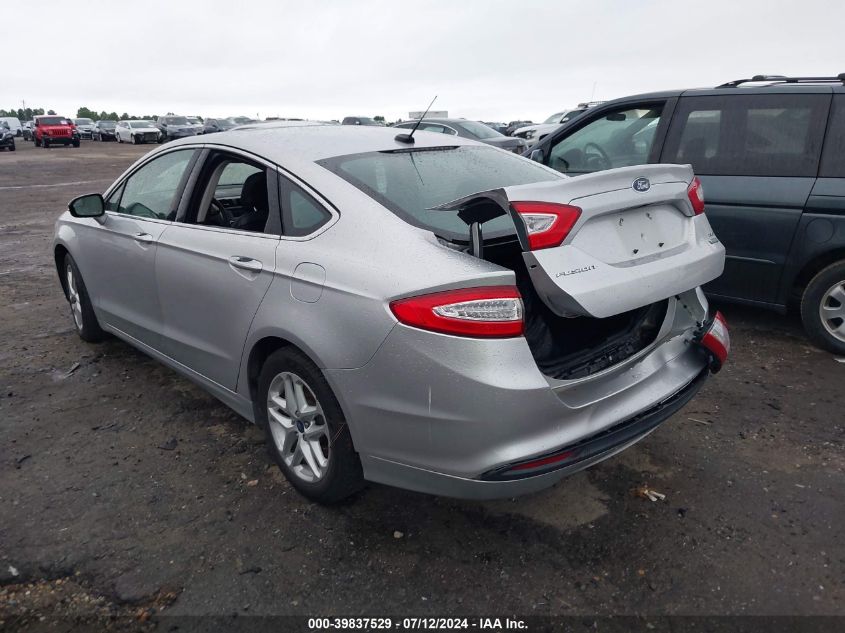 2014 Ford Fusion Se VIN: 3FA6P0HD2ER123521 Lot: 39837529