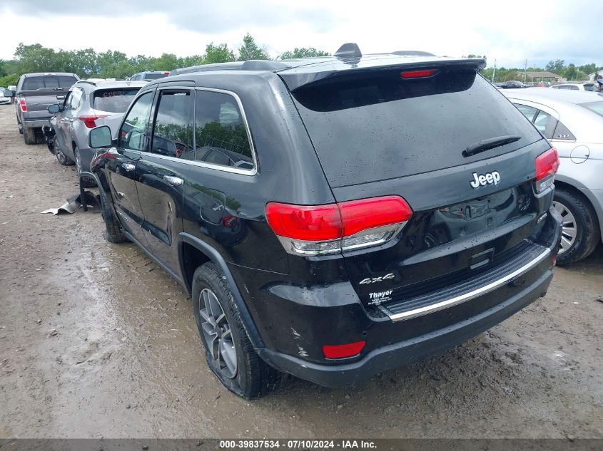 2019 Jeep Grand Cherokee Limited 4X4 VIN: 1C4RJFBGXKC714155 Lot: 39837534