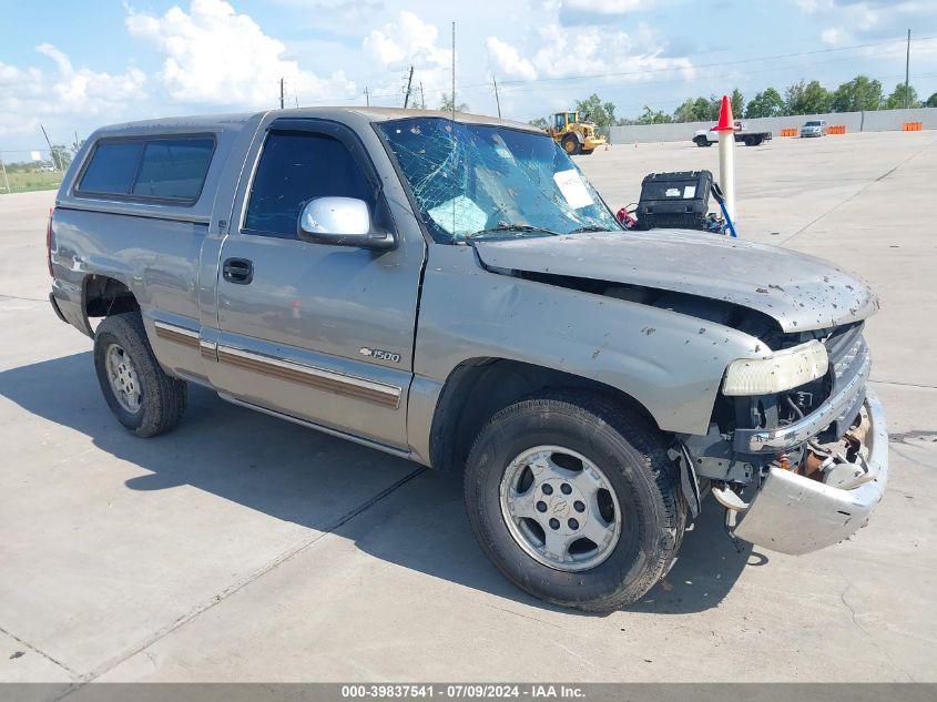 2001 Chevrolet Silverado 1500 Ls VIN: 1GCEC14T61Z137304 Lot: 39837541