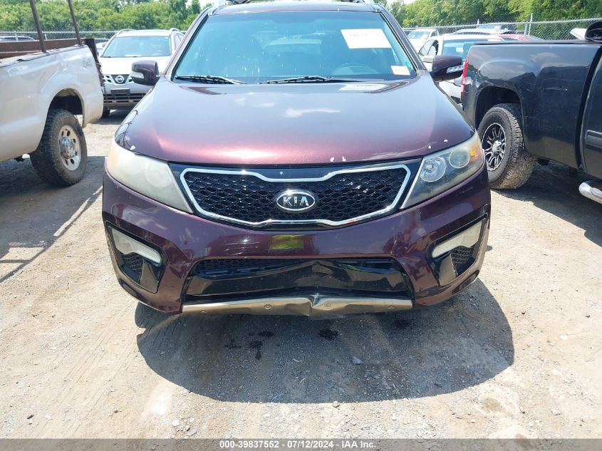 2012 Kia Sorento Sx V6 VIN: 5XYKWDA25CG257846 Lot: 39837552