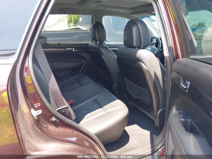 2012 Kia Sorento Sx V6 VIN: 5XYKWDA25CG257846 Lot: 39837552