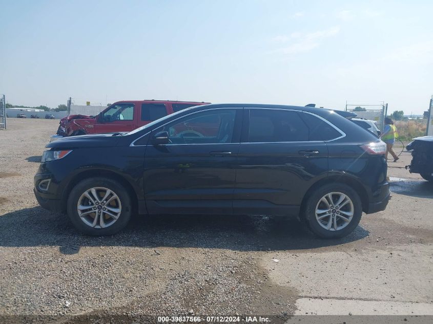 2015 Ford Edge Sel VIN: 2FMTK4J83FBC30847 Lot: 39837566