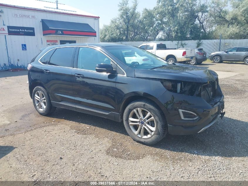 2015 Ford Edge Sel VIN: 2FMTK4J83FBC30847 Lot: 39837566