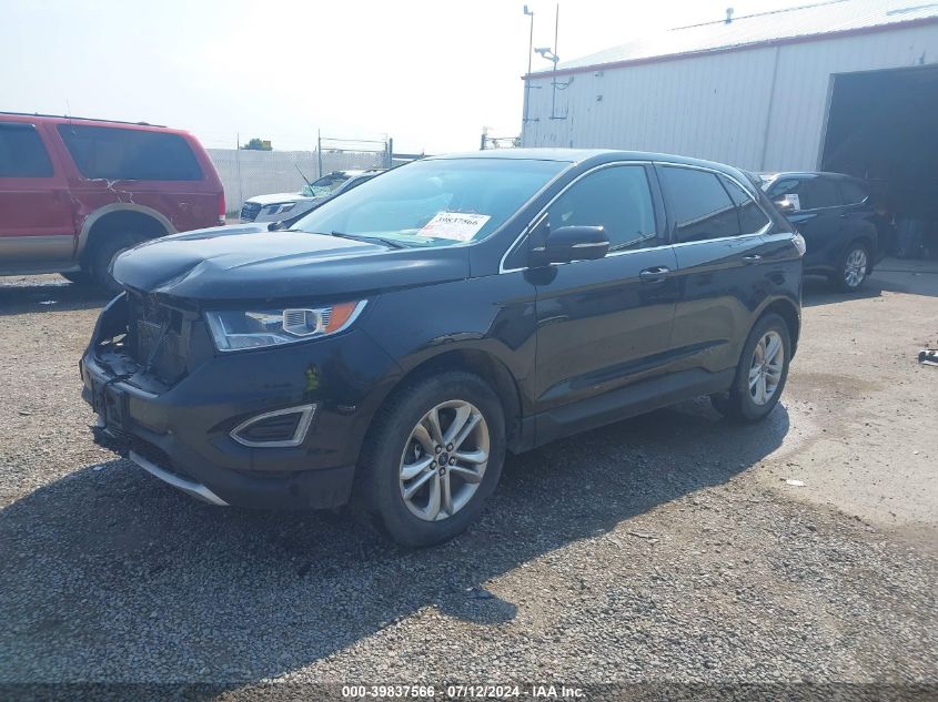 2015 Ford Edge Sel VIN: 2FMTK4J83FBC30847 Lot: 39837566