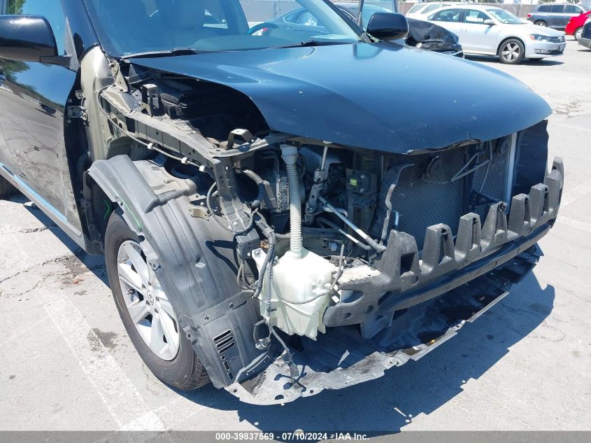 2012 Toyota Highlander Se V6 VIN: 5TDZK3EH8CS066895 Lot: 39837569