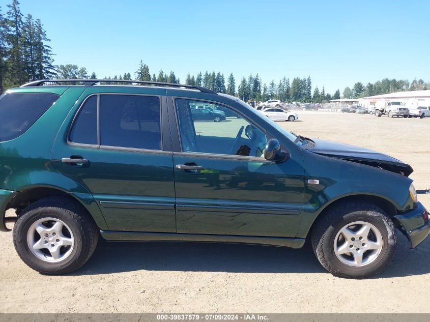 2000 Mercedes-Benz Ml 320 VIN: 4JGAB54E0YA185847 Lot: 39837579