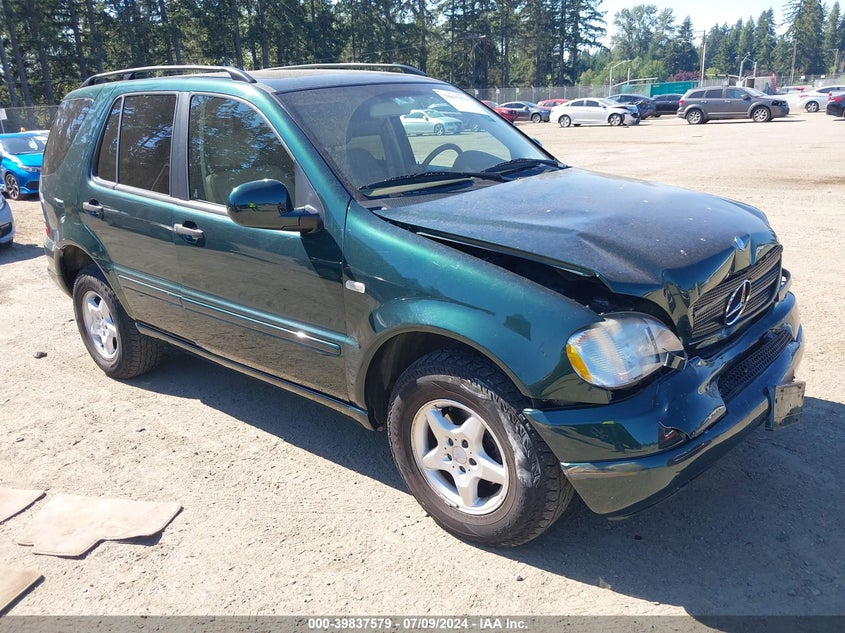 2000 Mercedes-Benz Ml 320 VIN: 4JGAB54E0YA185847 Lot: 39837579
