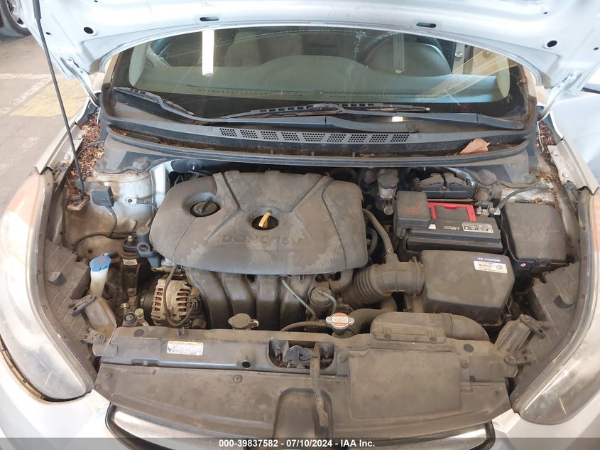 2012 Hyundai Elantra Gls (Ulsan Plant) VIN: KMHDH4AE5CU220822 Lot: 39837582