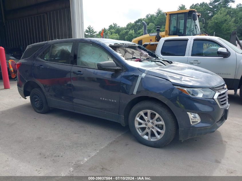 2018 Chevrolet Equinox Ls VIN: 3GNAXREV1JS608801 Lot: 39837584