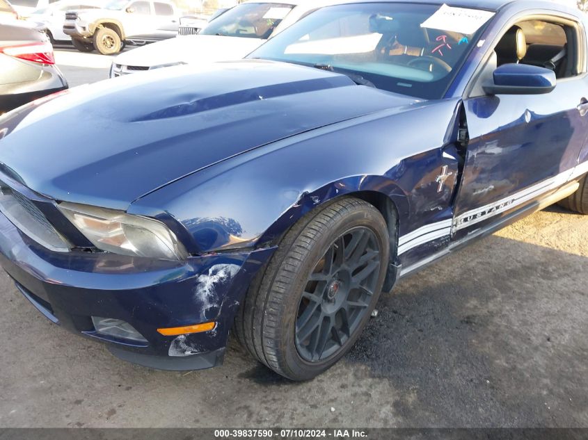 2010 Ford Mustang VIN: 1ZVBP8ANXA5135968 Lot: 39837590