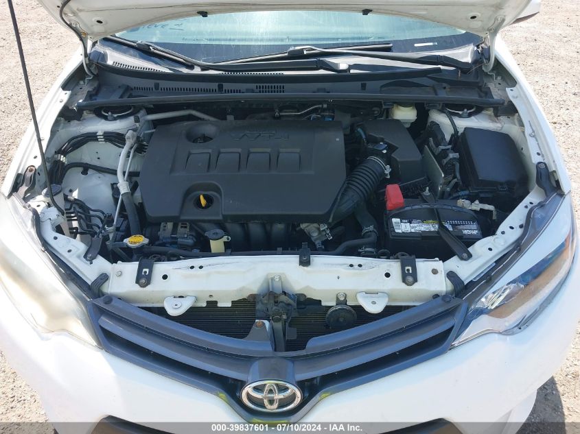 2016 TOYOTA COROLLA LE - 5YFBURHE5GP510782