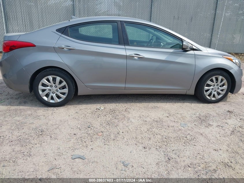 2012 Hyundai Elantra Gls (Ulsan Plant) VIN: KMHDH4AE7CU398666 Lot: 39837603
