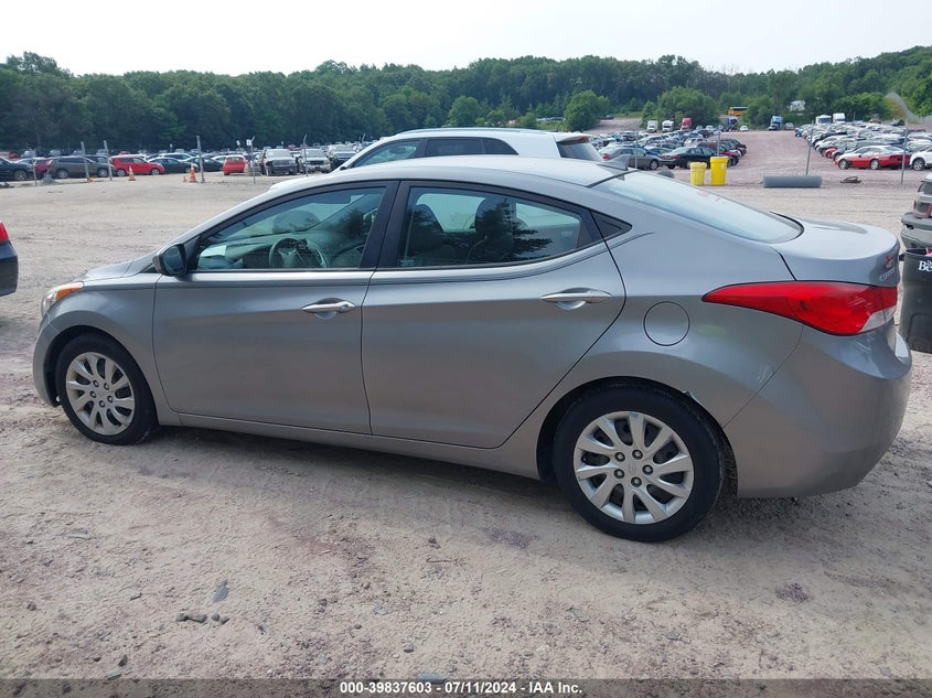 2012 Hyundai Elantra Gls (Ulsan Plant) VIN: KMHDH4AE7CU398666 Lot: 39837603