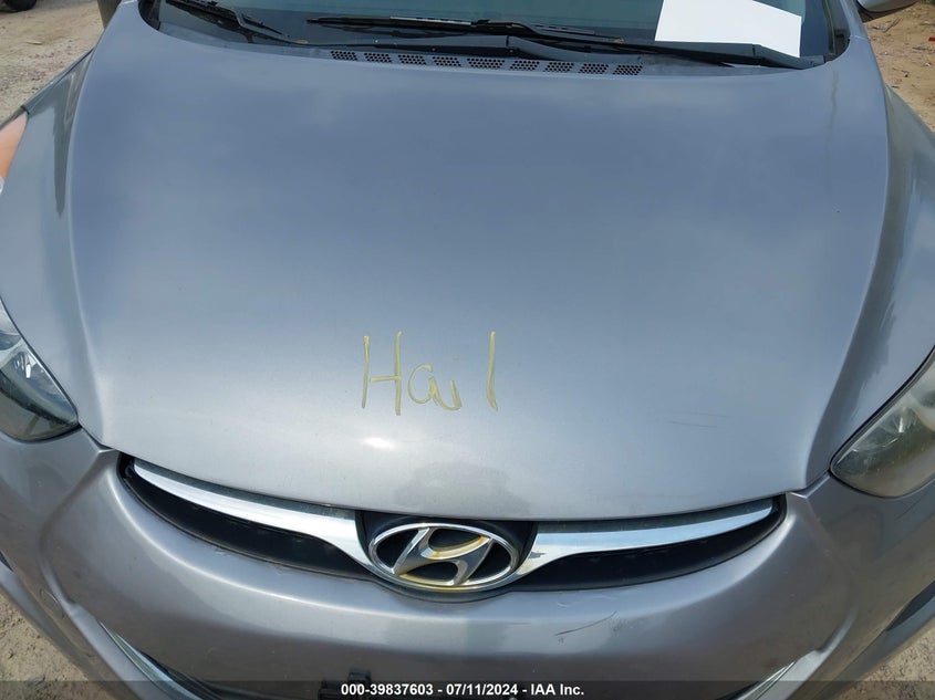 2012 Hyundai Elantra Gls (Ulsan Plant) VIN: KMHDH4AE7CU398666 Lot: 39837603