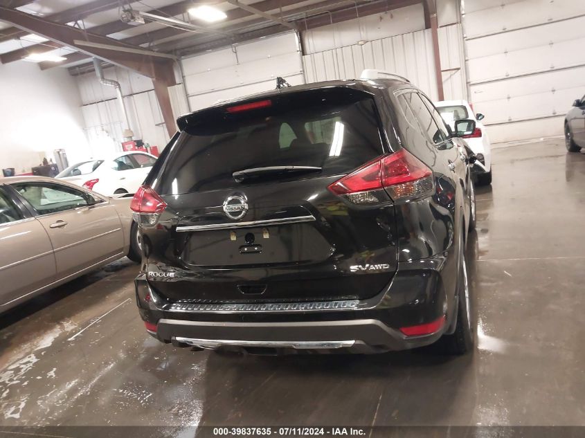 2018 Nissan Rogue Sv VIN: 5N1AT2MV9JC755334 Lot: 39837635