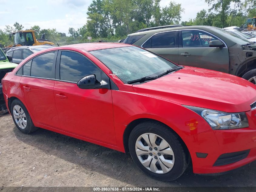 2014 Chevrolet Cruze Ls Auto VIN: 1G1PA5SH0E7427732 Lot: 39837638