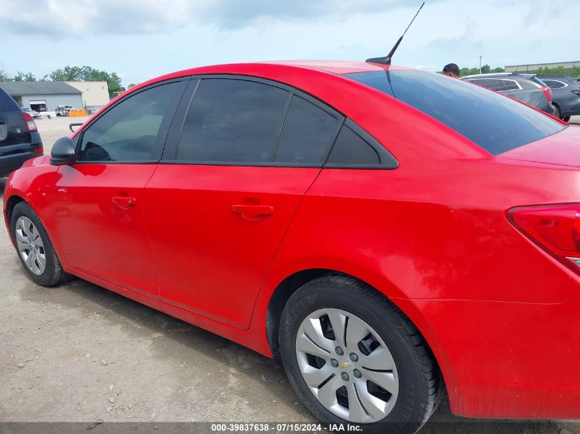 2014 Chevrolet Cruze Ls Auto VIN: 1G1PA5SH0E7427732 Lot: 39837638