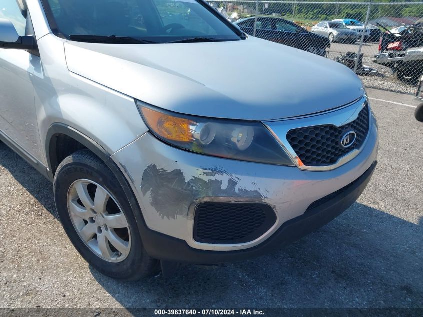 2013 Kia Sorento Lx VIN: 5XYKT3A1XDG329037 Lot: 39837640