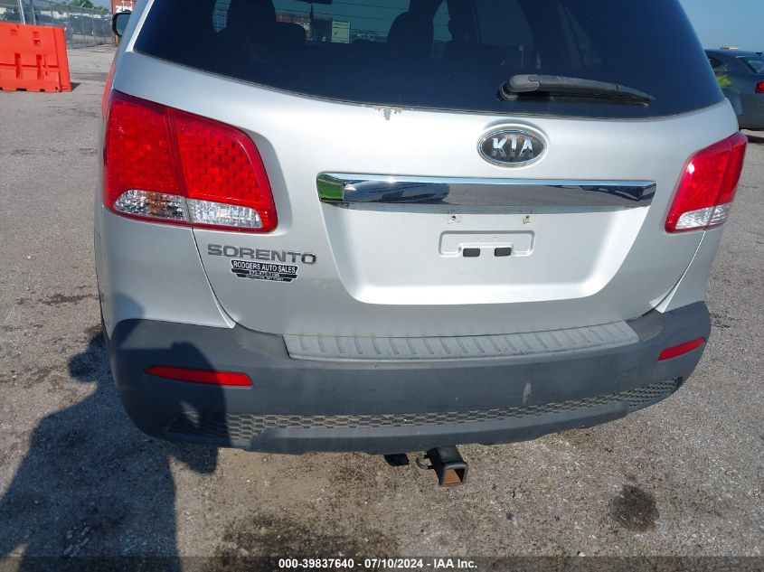 2013 Kia Sorento Lx VIN: 5XYKT3A1XDG329037 Lot: 39837640