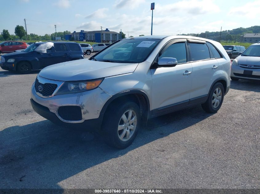 2013 Kia Sorento Lx VIN: 5XYKT3A1XDG329037 Lot: 39837640