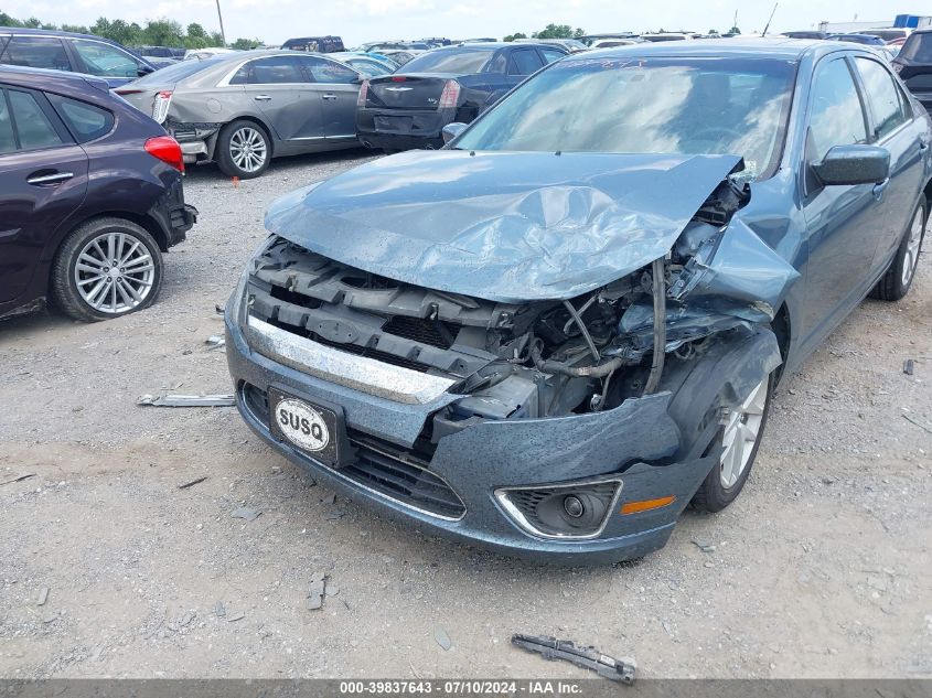 2012 Ford Fusion Sel VIN: 3FAHP0JG2CR253941 Lot: 39837643