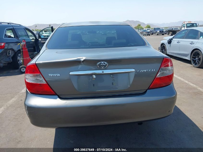 2004 Toyota Camry VIN: 4T1BE32K34U913727 Lot: 39837649